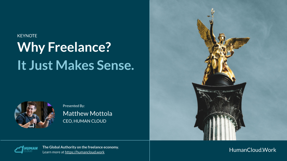 Why Freelance, Executive Briefing, From Malt's Freelance Forward, Human Cloud